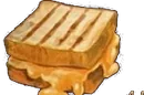 Toast mit Käse